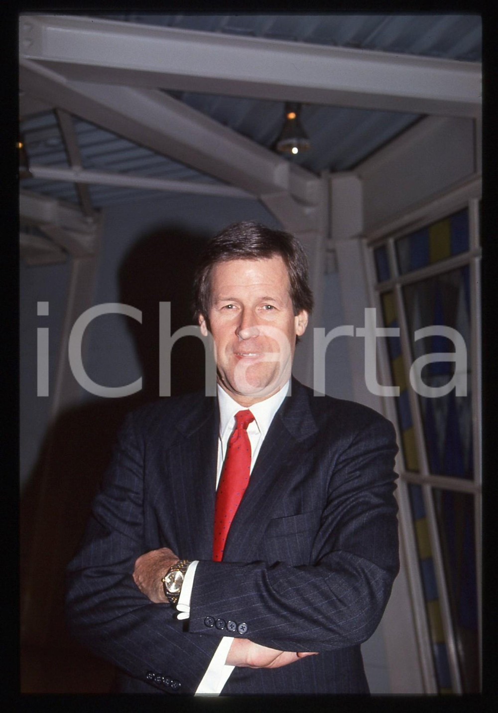 35mm vintage slide* 1985 ca COSTUME James KELLY ritratto dello scrittore (5)