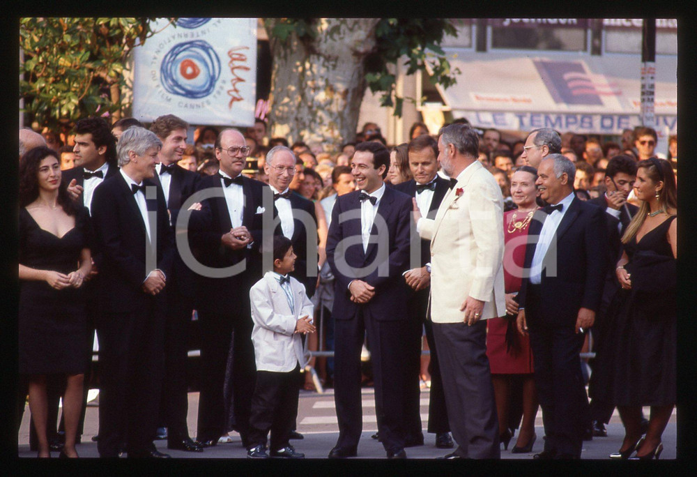 35mm vintage slide* 1989 CANNES Philippe NOIRET Giuseppe TORNATORE CINEMA (9)
