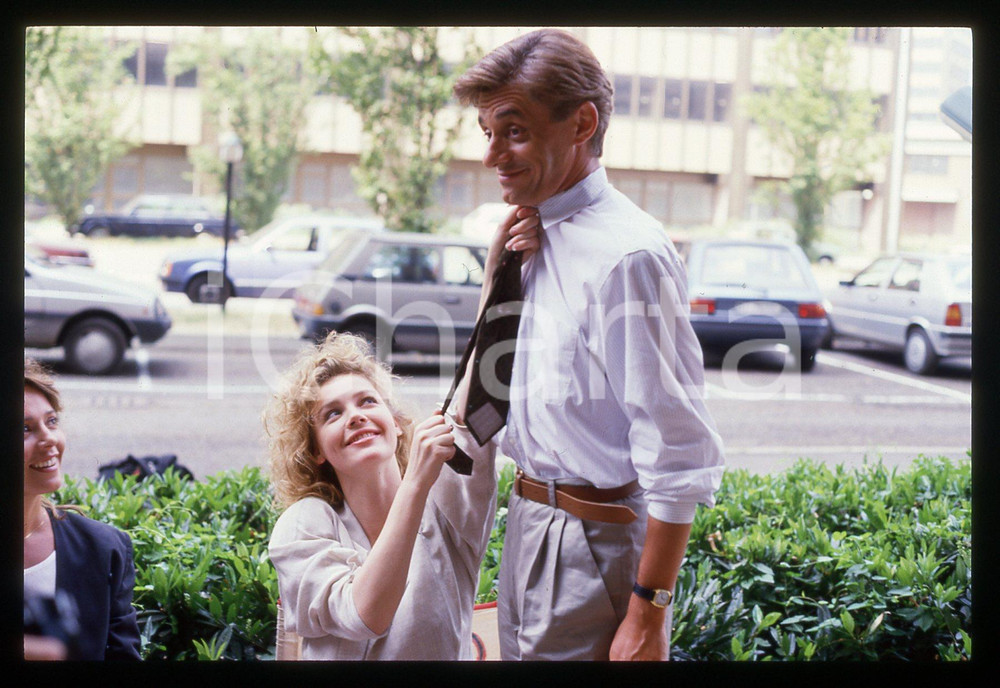 35mm vintage slide* 1988 "COLLETTI BIANCHI" Franco OPPINI Connie NIELSEN (1)