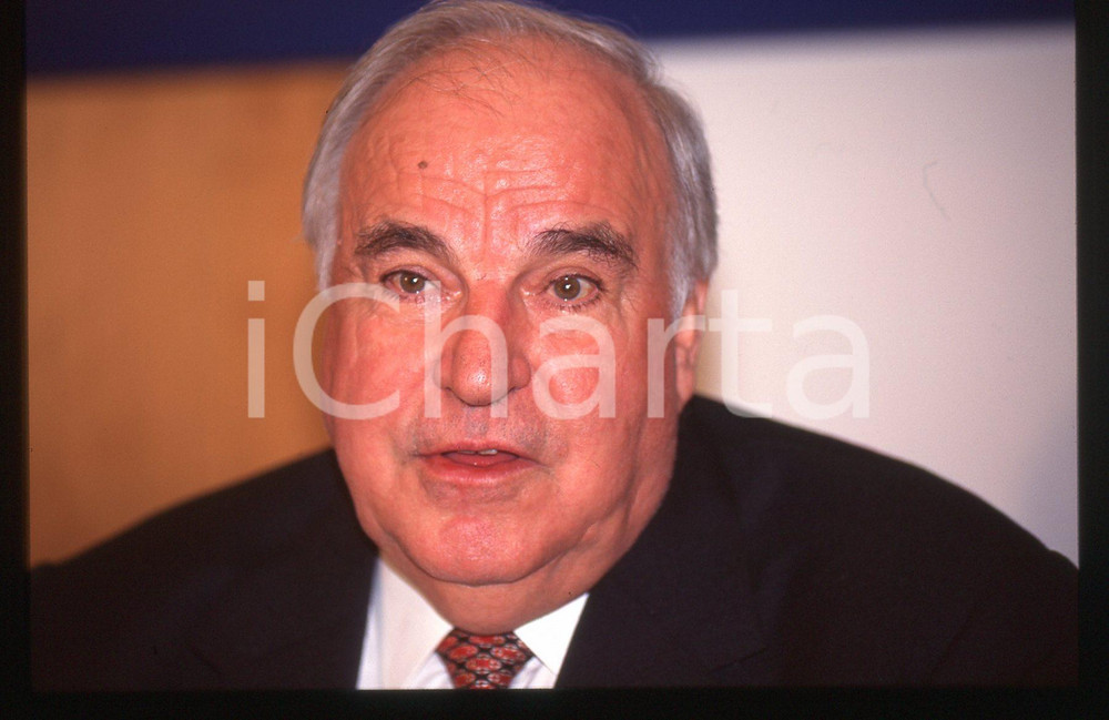 35mm vintage slide* 1996 TORINO Helmut KOHL al vertice "MAASTRICHT-DUE" (12)
