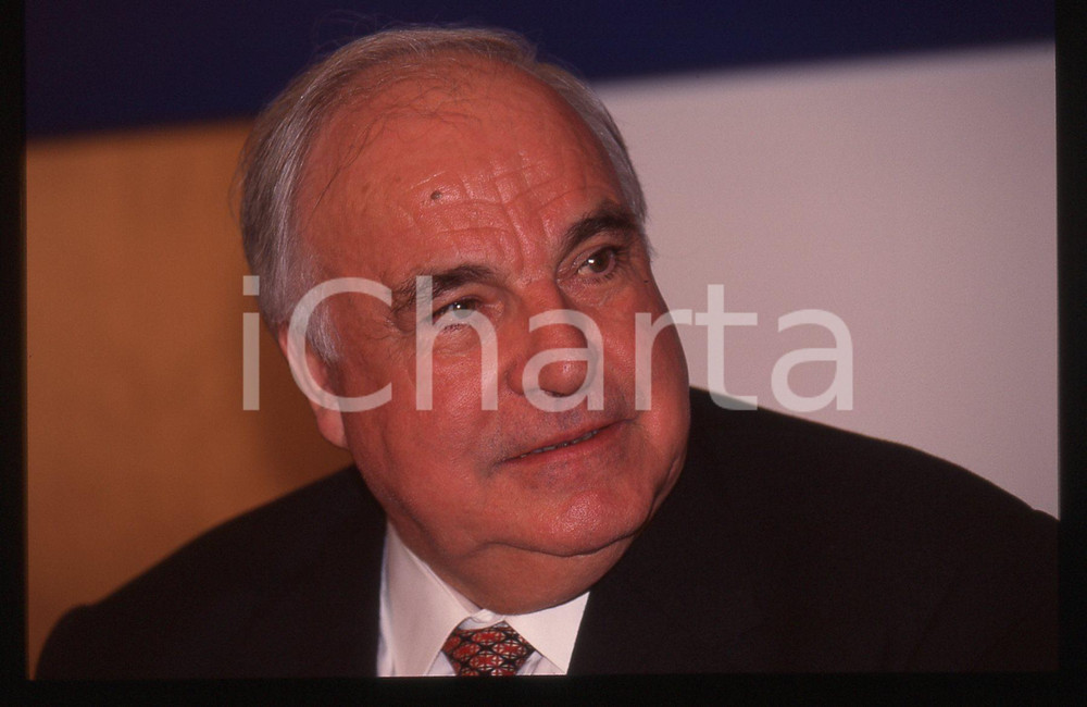 35mm vintage slide* 1996 TORINO Helmut KOHL al vertice "MAASTRICHT-DUE" (21)