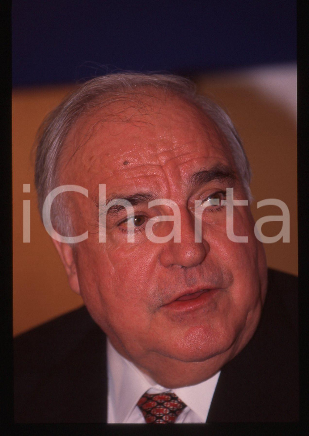 35mm vintage slide* 1996 TORINO Helmut KOHL al vertice "MAASTRICHT-DUE" (22)