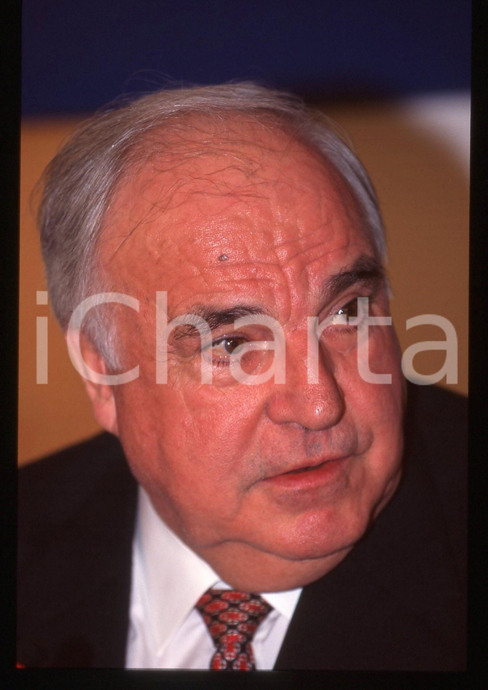 35mm vintage slide* 1996 TORINO Helmut KOHL al vertice "MAASTRICHT-DUE" (24)