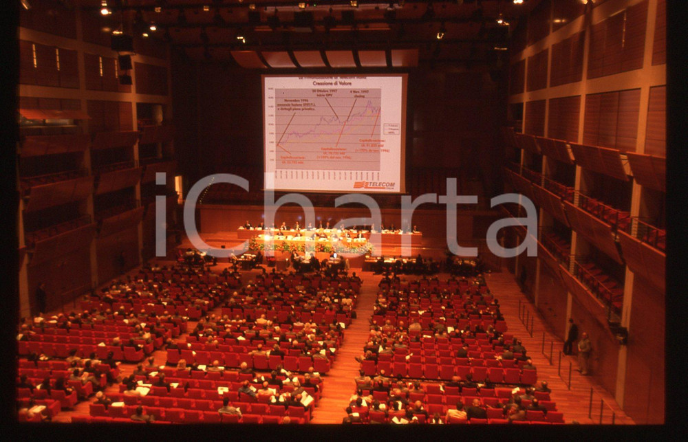 35mm vintage slide* 1998 TORINO - TELECOM ITALIA Assemblea degli Azionisti (1)