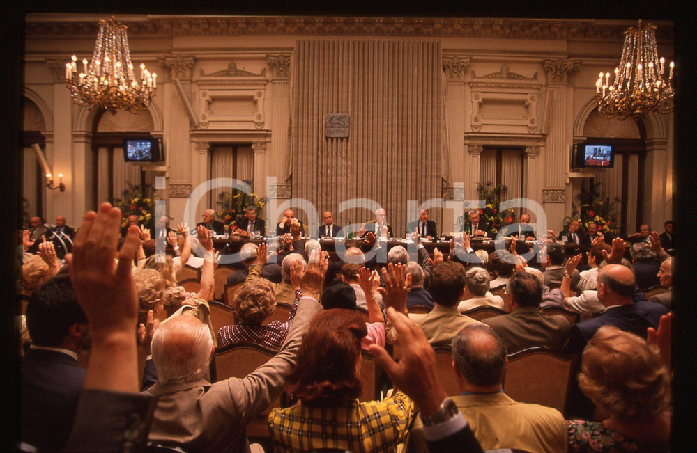 35mm vintage slide* 1995 ca TRIESTE ASSICURAZIONI GENERALI Assemblea azionisti 2