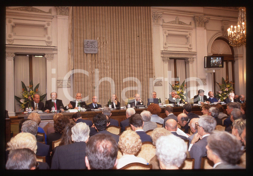 35mm vintage slide* 1995 ca TRIESTE ASSICURAZIONI GENERALI Assemblea azionisti 3