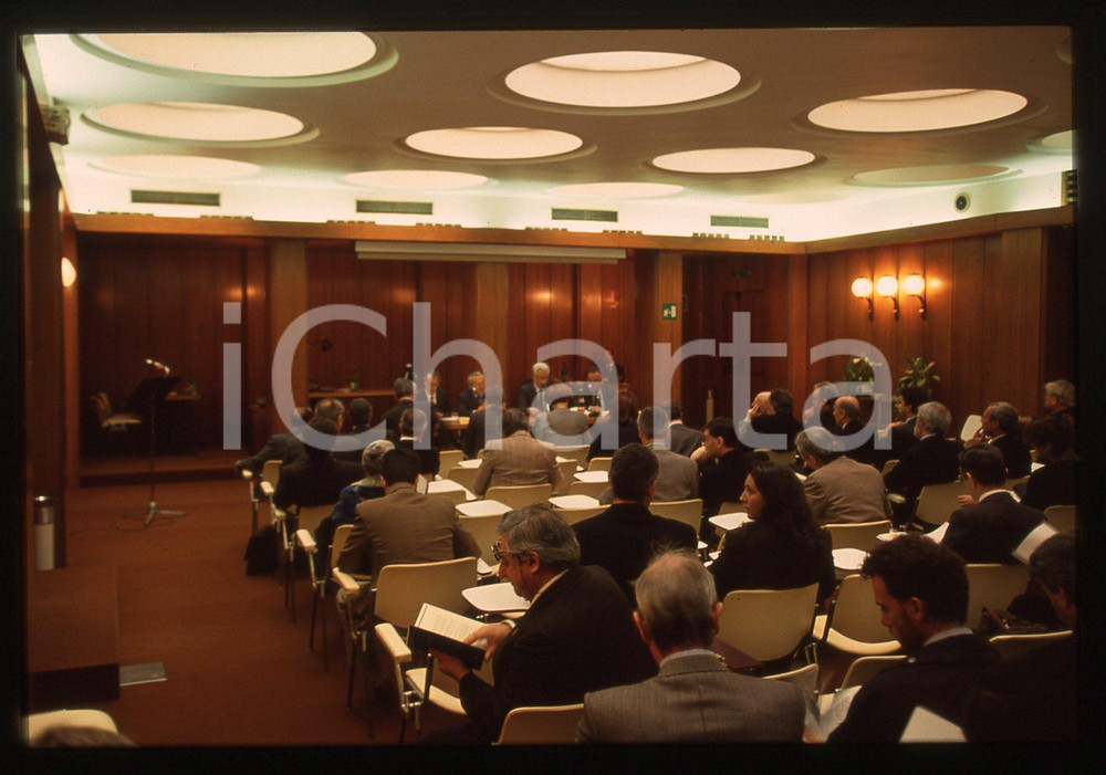 35mm vintage slide* 1995 ca TORINO - TORO ASSICURAZIONI Assemblea dei soci (1)