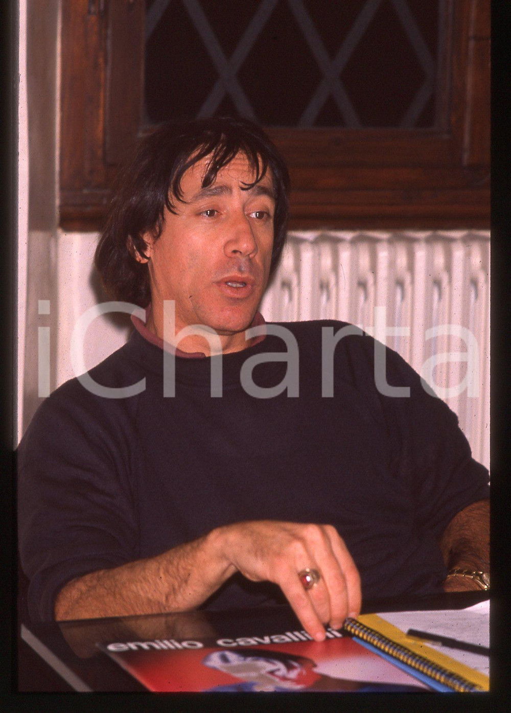 35mm vintage slide* 1980 ca ITALIA - COSTUME Emilio CAVALLINI Ritratto (3)
