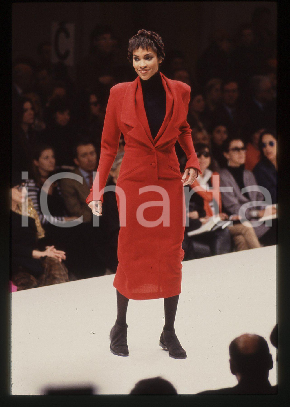 35mm vintage slide* 1993 MILANO FENDI Sfilata autunno-inverno '93-'94 (38)
