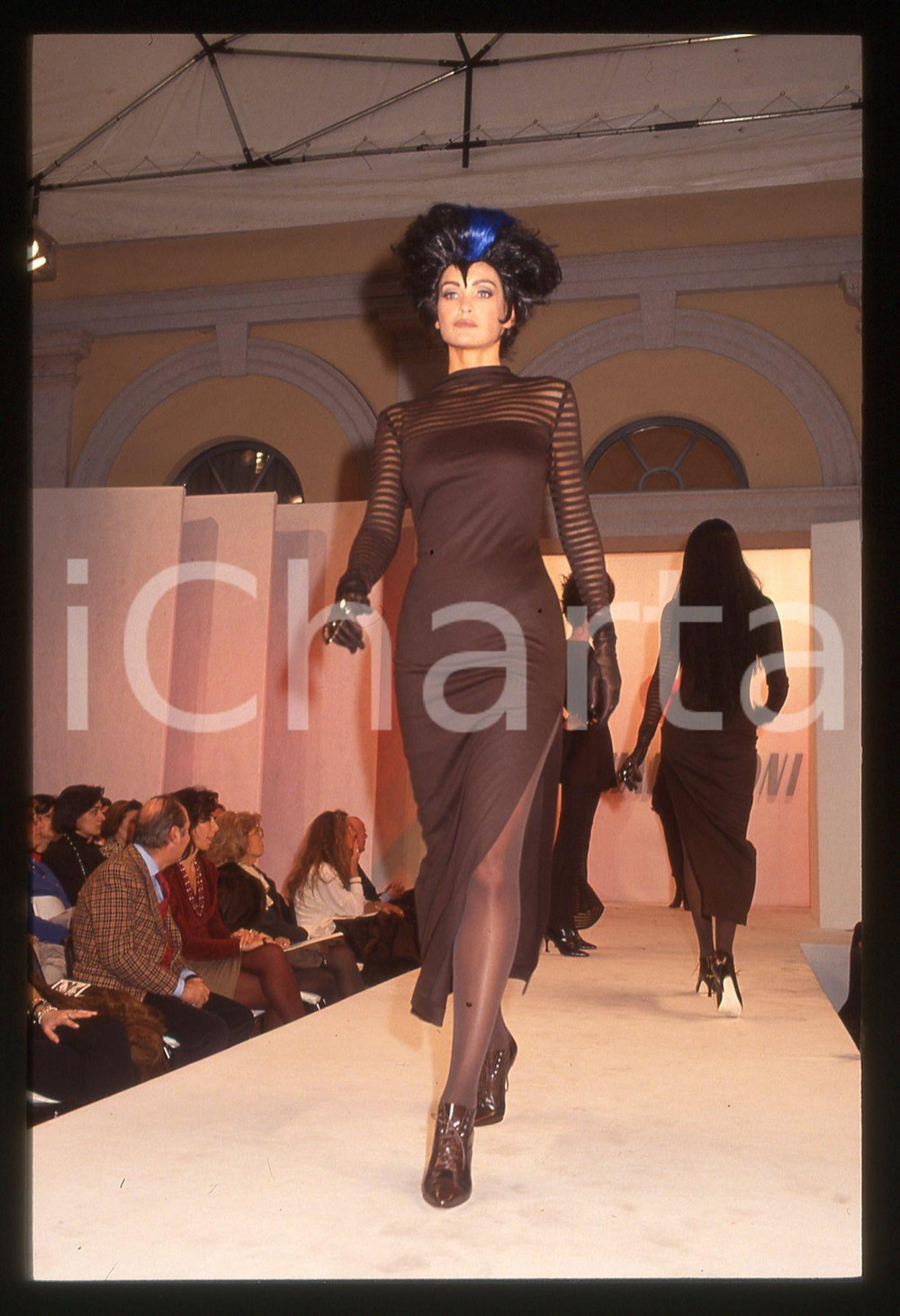 35mm vintage slide* 1993 MODA Chiara BONI Sfilata autunno inverno '93-'94 (26)