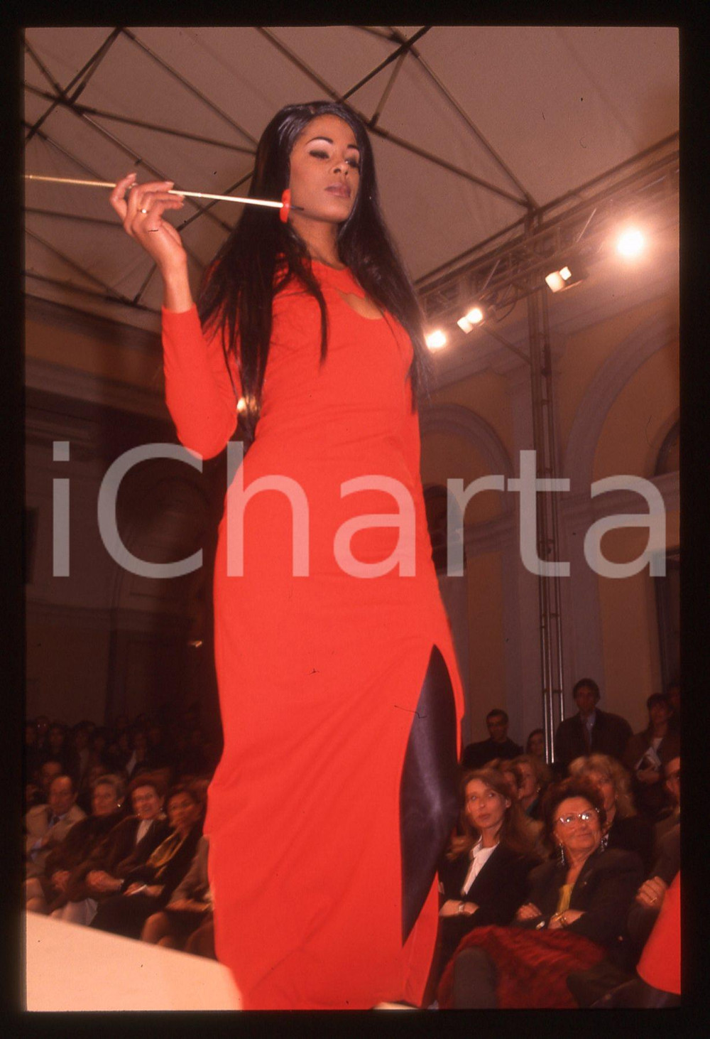 35mm vintage slide* 1993 MODA Chiara BONI Sfilata autunno inverno '93-'94 (28)