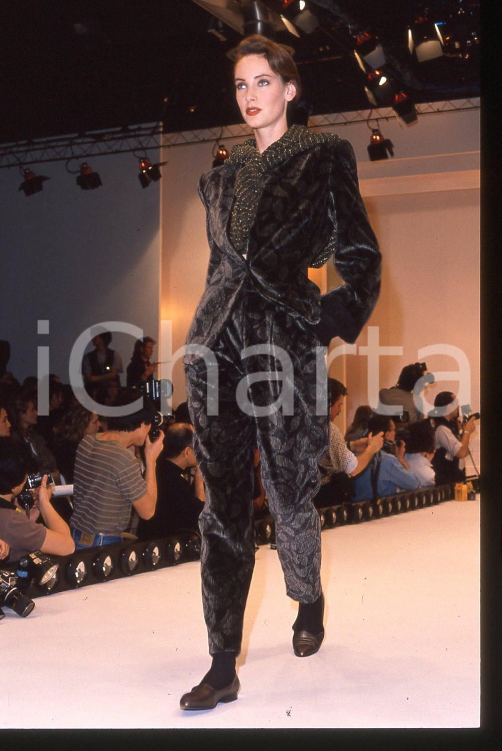 35mm vintage slide* 1990 ca MODA ERREUNO Sfilata autunno-inverno (12)