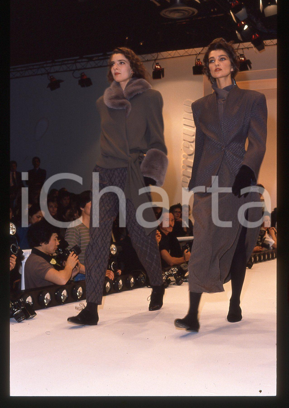 35mm vintage slide* 1990 ca MODA ERREUNO Sfilata autunno-inverno (13)