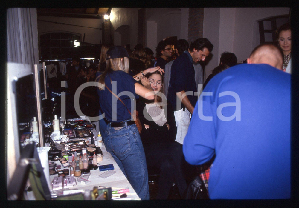 35mm vintage slide* 1993 MODA Edwige FENECH Collezione autunno-inverno (33)