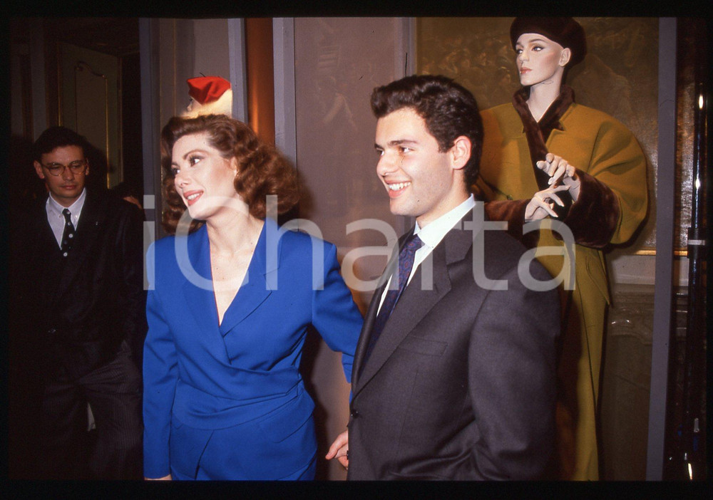 35mm vintage slide* 1995 ca MODA Edwige ed Edwin FENECH