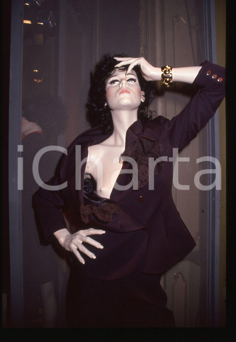 35mm vintage slide* 1995 ca MODA Edwige FENECH Collezione autunno-inverno (16)