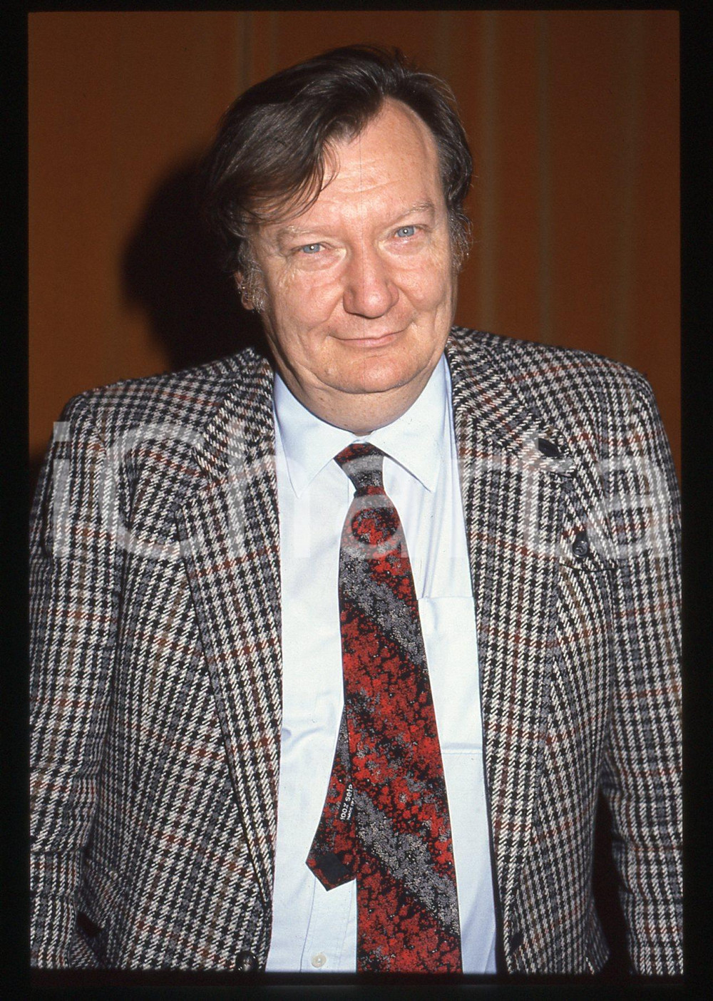 35mm vintage slide* 1986 MILANO Carlo RUBBIA al convegno "Uomini e Tecnologie" 1