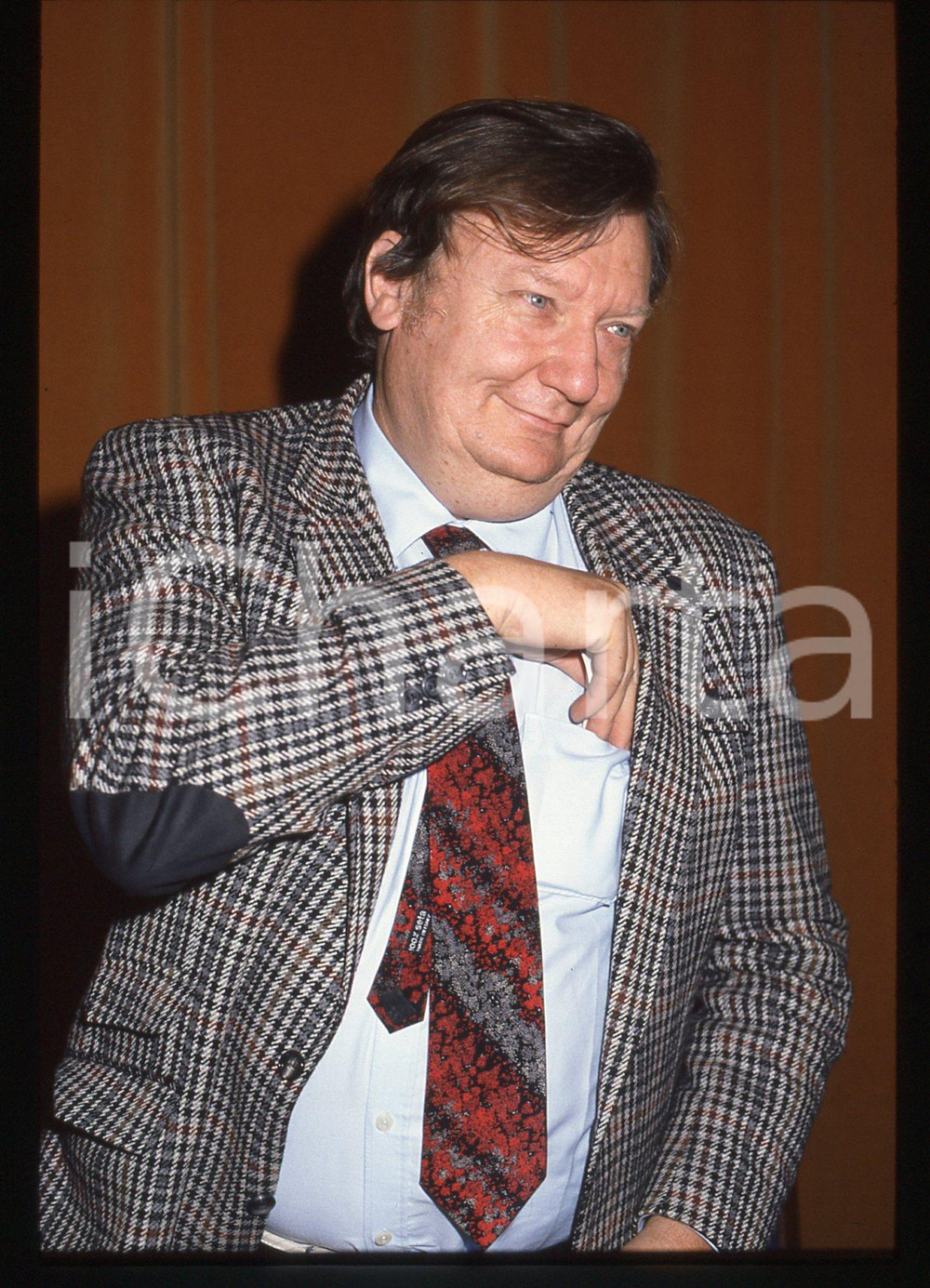 35mm vintage slide* 1986 MILANO Carlo RUBBIA al convegno "Uomini e Tecnologie" 4