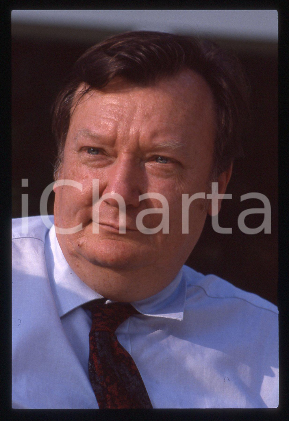 35mm vintage slide* 1985 ca MILANO Carlo RUBBIA convegno Corriere della Sera 20