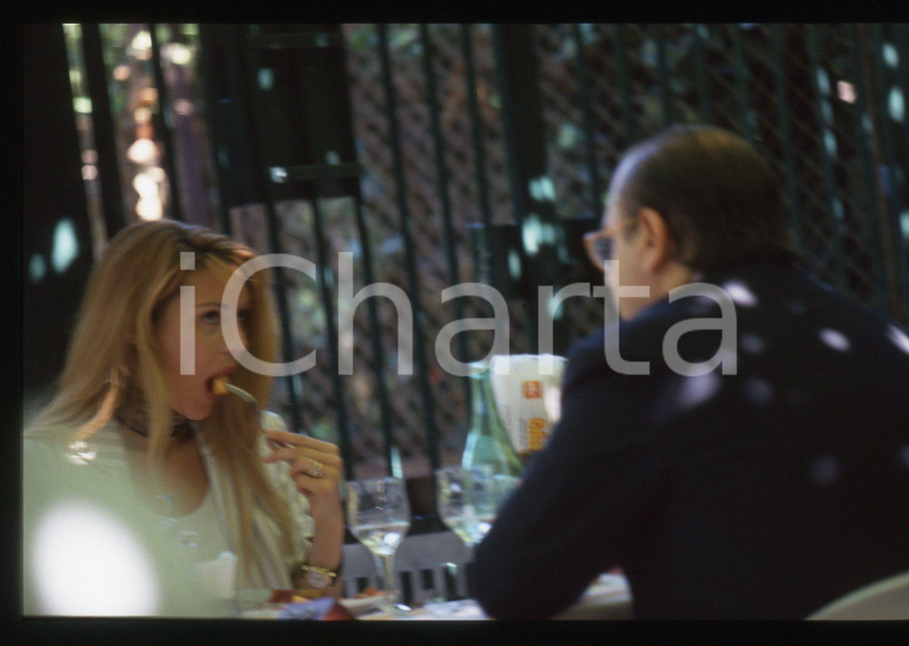 35mm vintage slide* 1990 ca ITALIA Ambra ORFEI Valerio GHIRARDELLI Paparazzati 6
