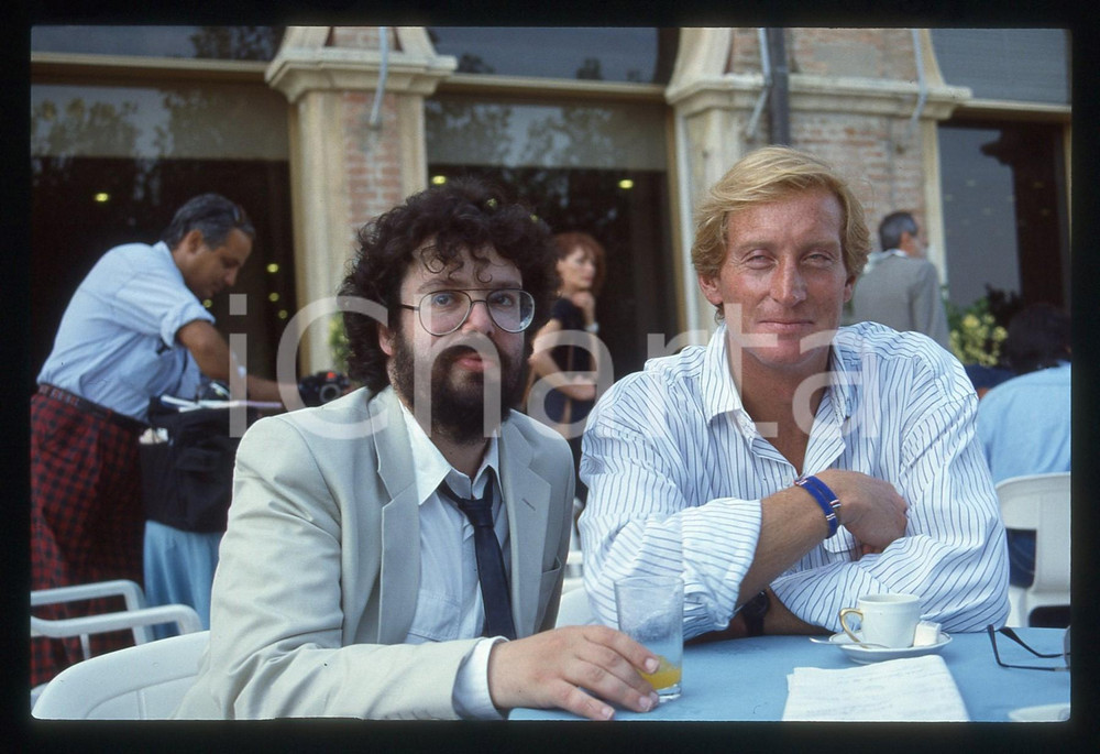 35mm vintage slide* 1987 MOSTRA CINEMA VENEZIA Stephen POLIAKOFF Charles DANCE 1