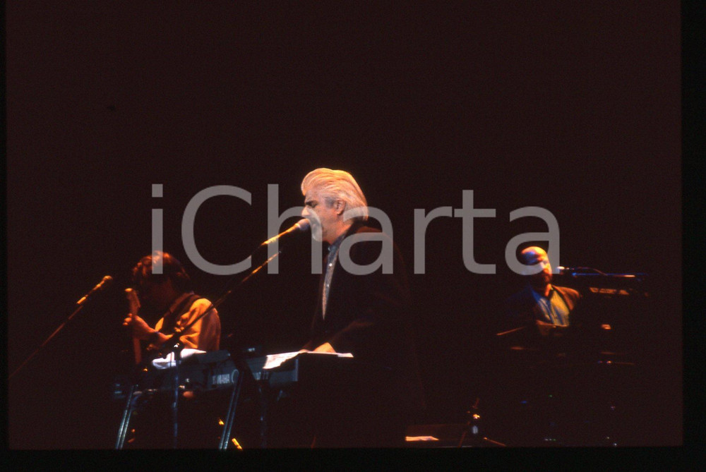 35mm vintage slide* 1993 MILANO Michael MCDONALD concerto al Teatro Nazionale 1