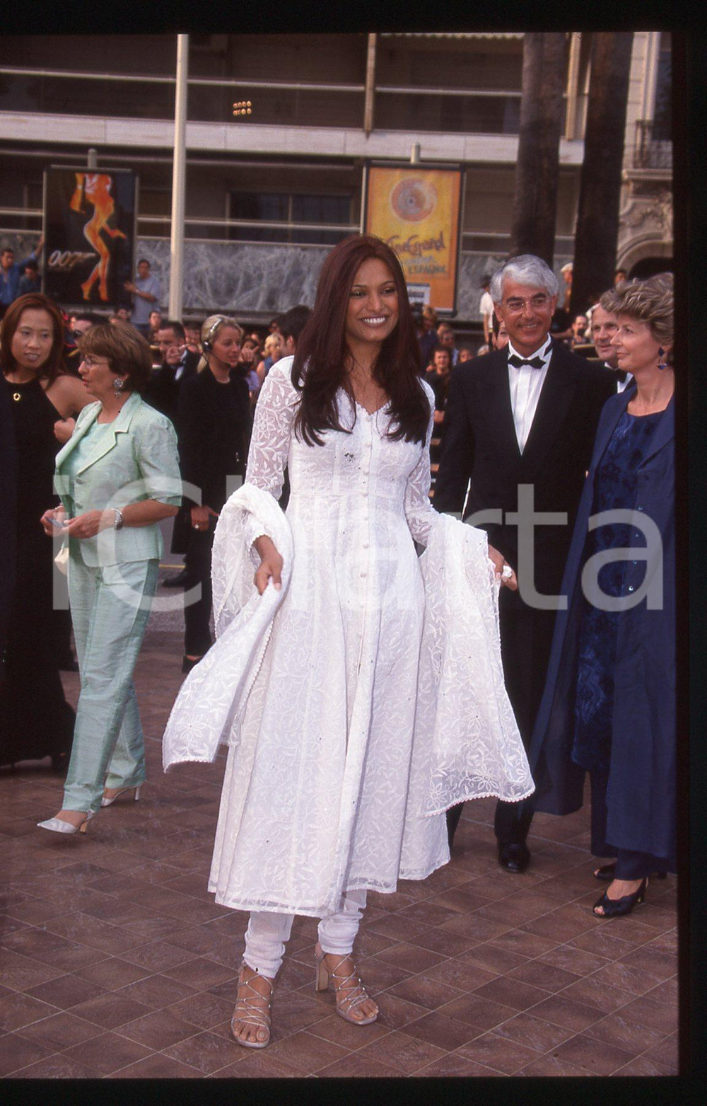 35mm vintage slide* 1999 FESTIVAL DI CANNES Diana HAYDEN Ritratto (20)