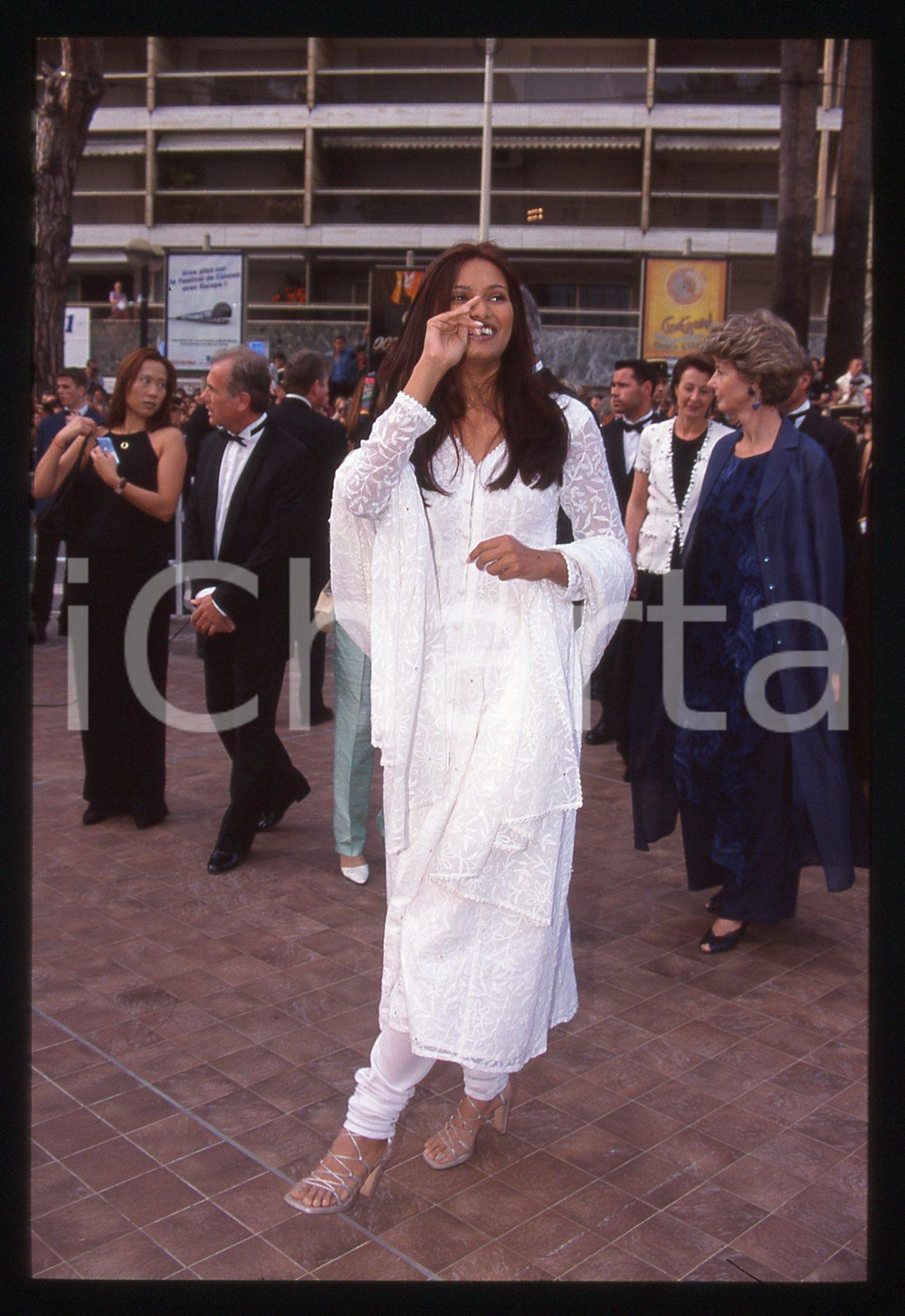 35mm vintage slide* 1999 FESTIVAL DI CANNES Diana HAYDEN Ritratto (19)
