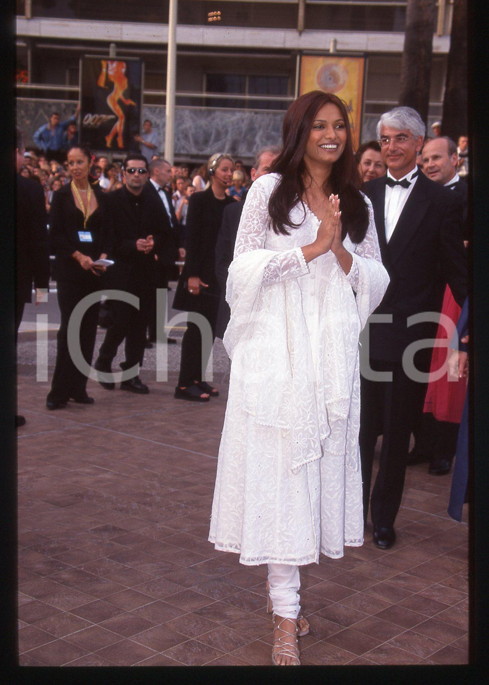 35mm vintage slide* 1999 FESTIVAL DI CANNES Diana HAYDEN Ritratto (23)