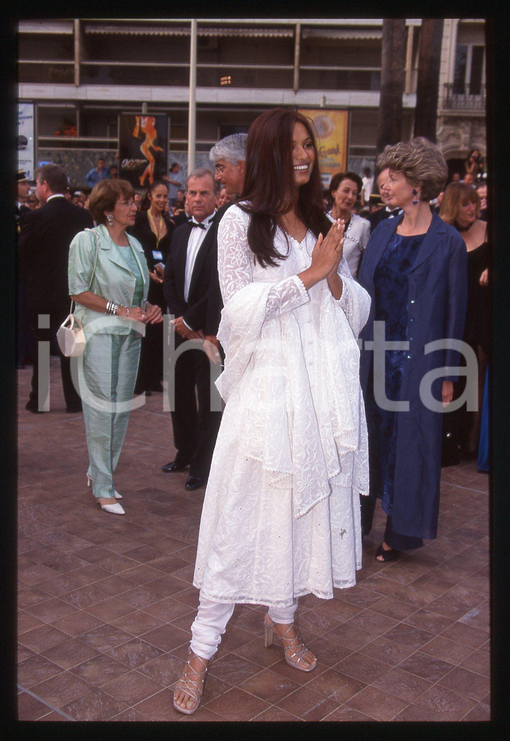 35mm vintage slide* 1999 FESTIVAL DI CANNES Diana HAYDEN Ritratto (26)