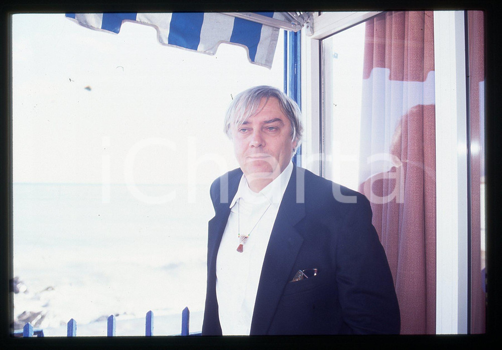 35mm vintage slide* 1990ca ITALIA - COSTUME Milo MANARA ritratto (1)