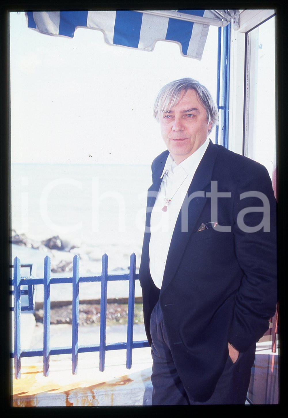 35mm vintage slide* 1990ca ITALIA - COSTUME Milo MANARA ritratto (7)