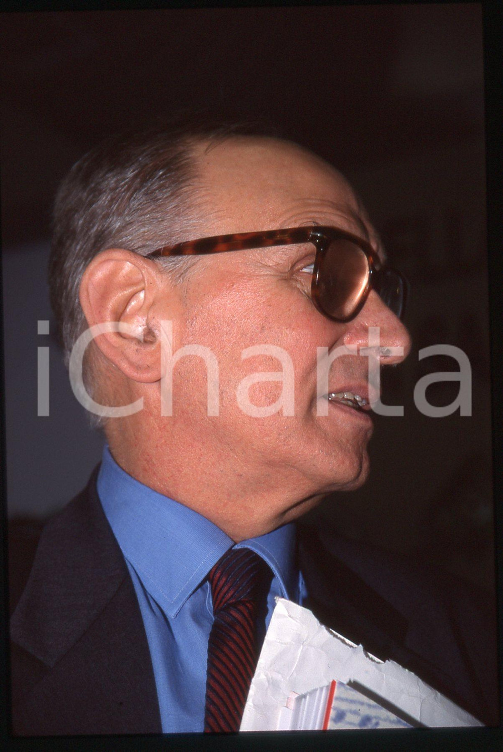 35mm vintage slide* 1999 FESTIVAL DI SANREMO Ennio MORRICONE Ritratto (3)