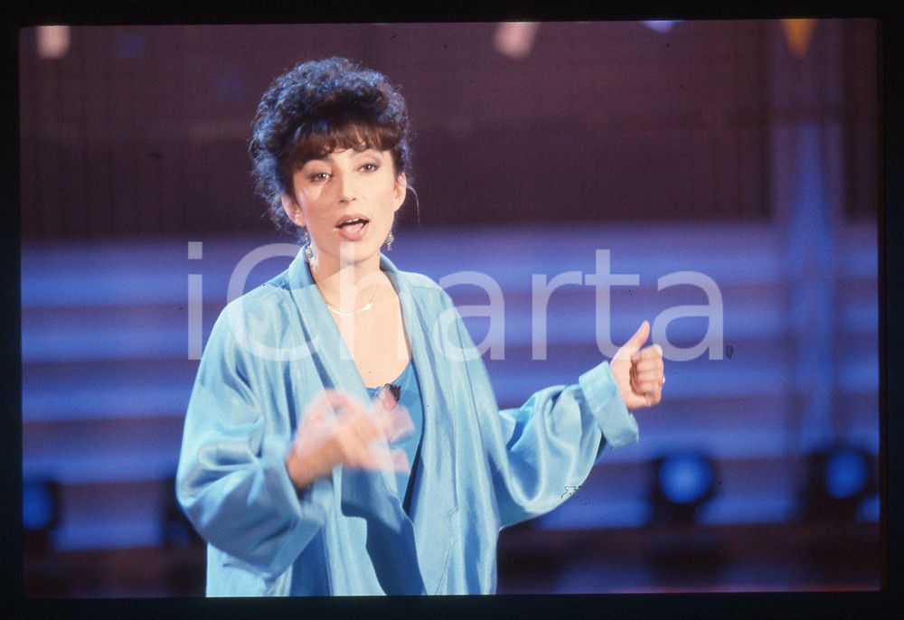 35mm vintage slide* 1995ca ITALIA - COSTUME Antonella STEFANUCCI Ritratto