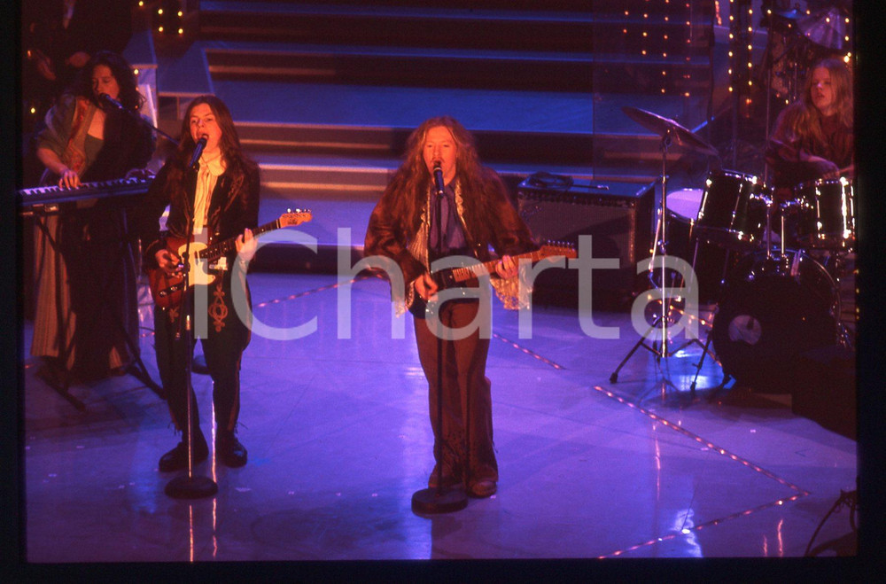 35mm vintage slide* 1996 FESTIVAL DI SANREMO - THE KELLY FAMILY Esibizione (19)