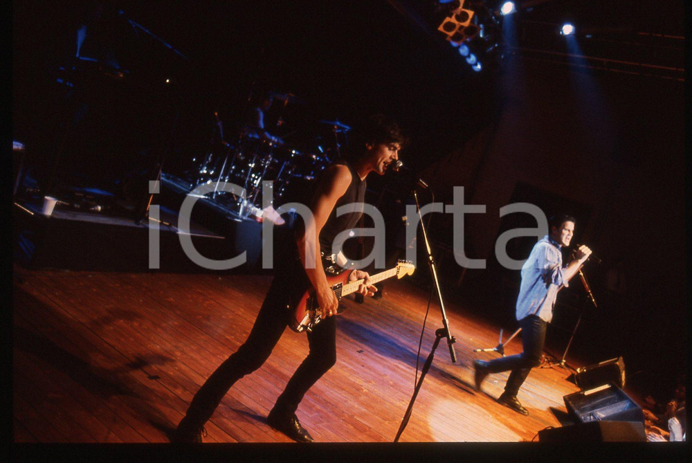 35mm vintage slide* 1990ca ITALIA - MUSICA - NOISEWORKS durante un concerto (3)
