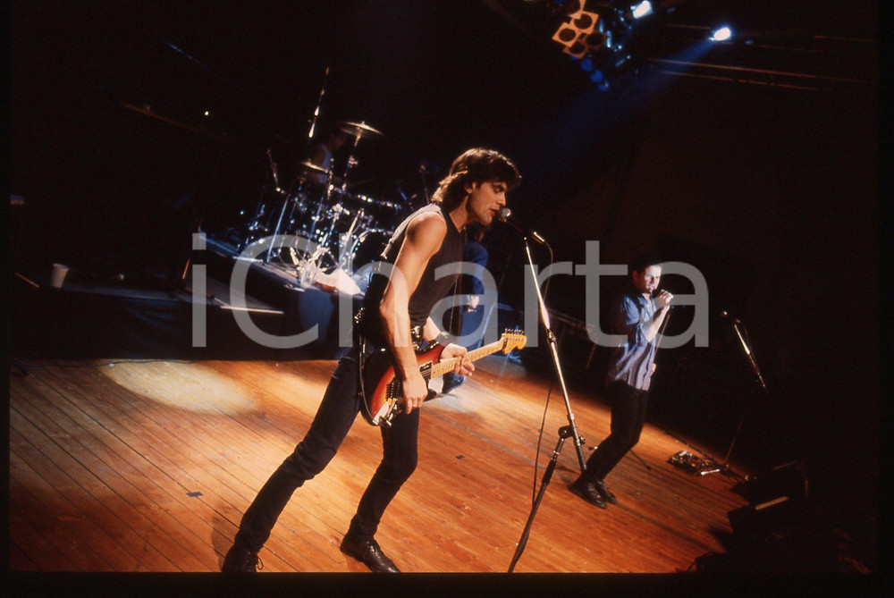 35mm vintage slide* 1990ca ITALIA - MUSICA - NOISEWORKS durante un concerto (4)