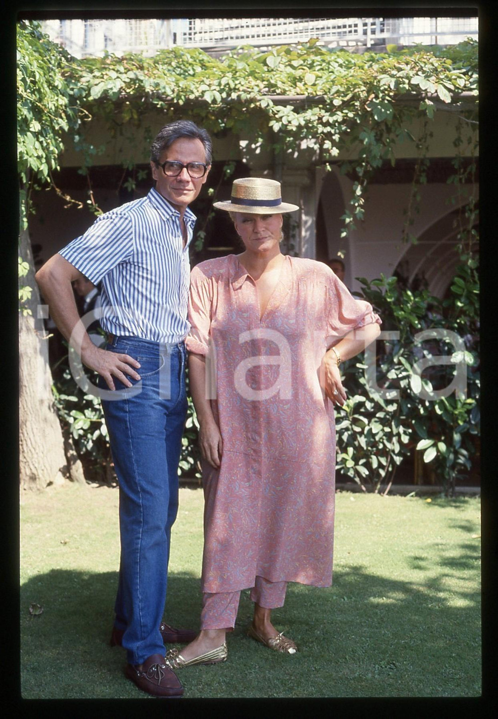 35mm vintage slide* 1985 ca ITALIA Lucia VALENTINI TERRANI Alberto TERRANI (16)