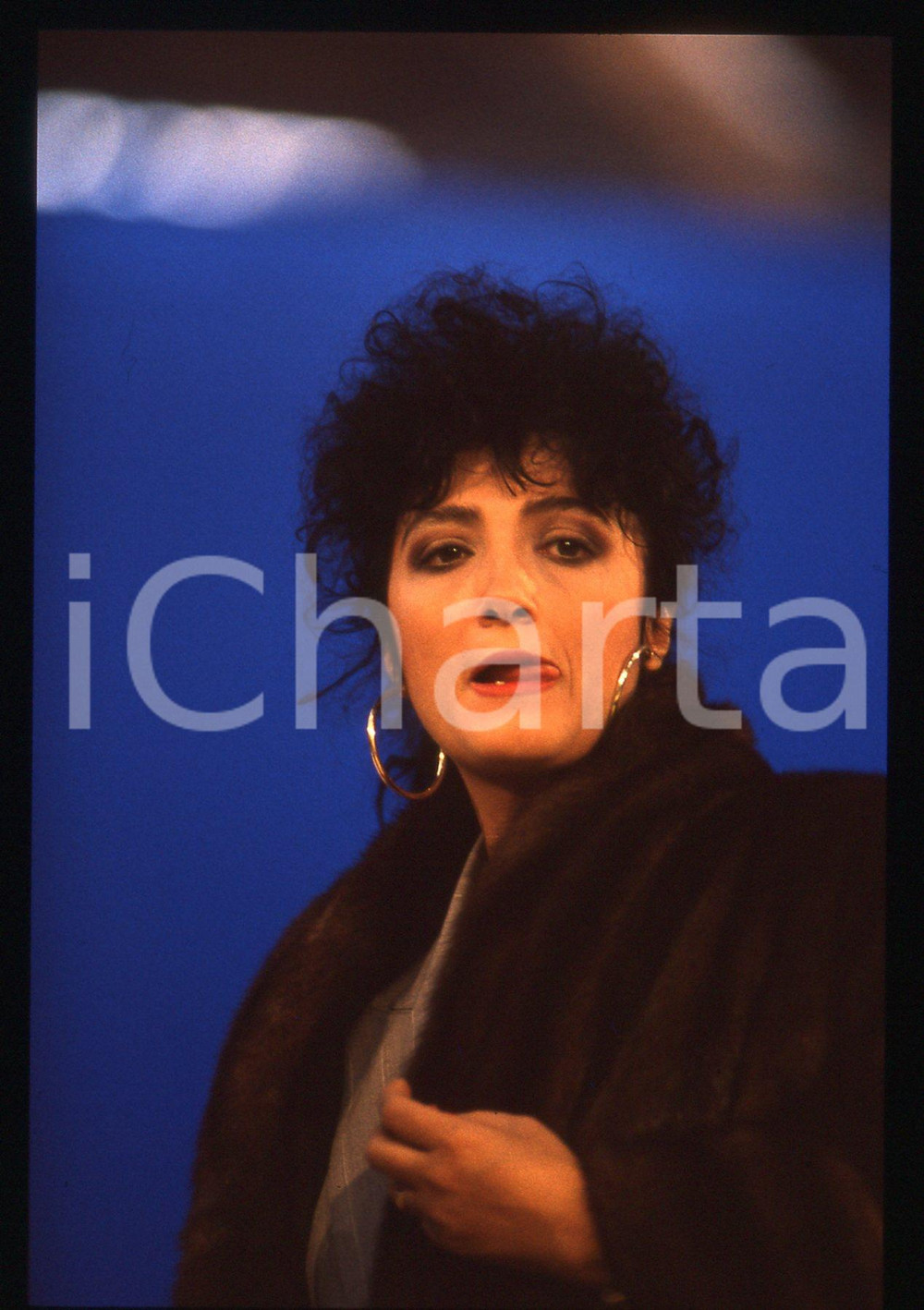 35mm vintage slide* 1990 FESTIVAL DI SANREMO Marcella BELLA Ritratto (6)
