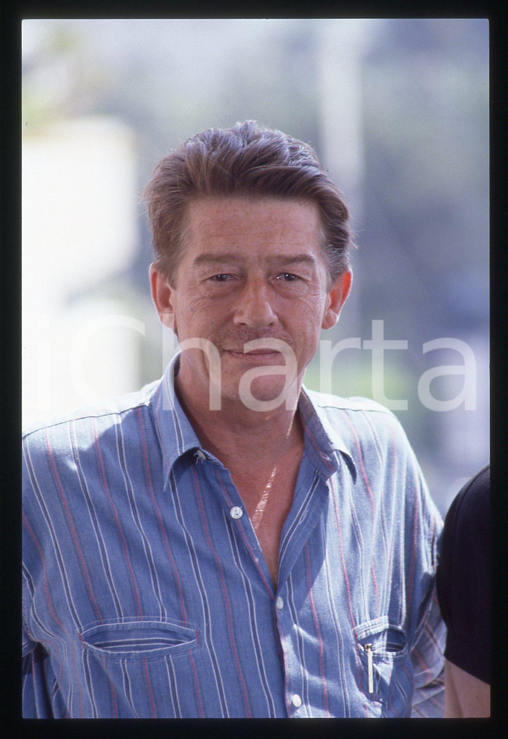 35mm vintage slide* 1989 FESTIVAL DI CANNES John HURT Ritratto dell'attore 8