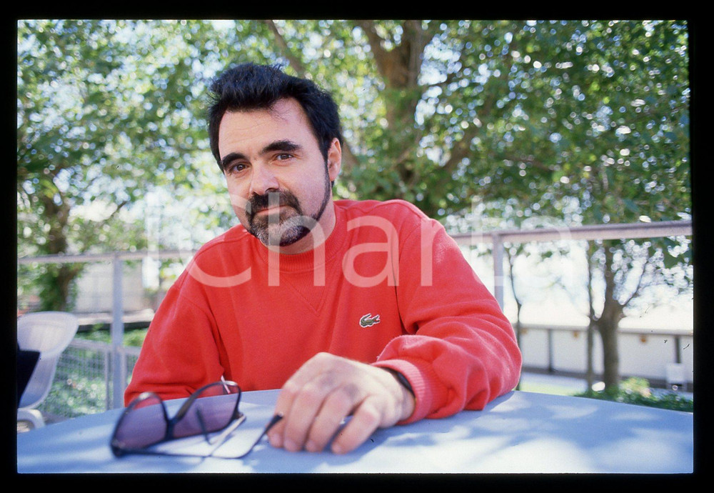 35mm vintage slide* 1986 MOSTRA DI VENEZIA Carlos SORIN Ritratto del regista (1)