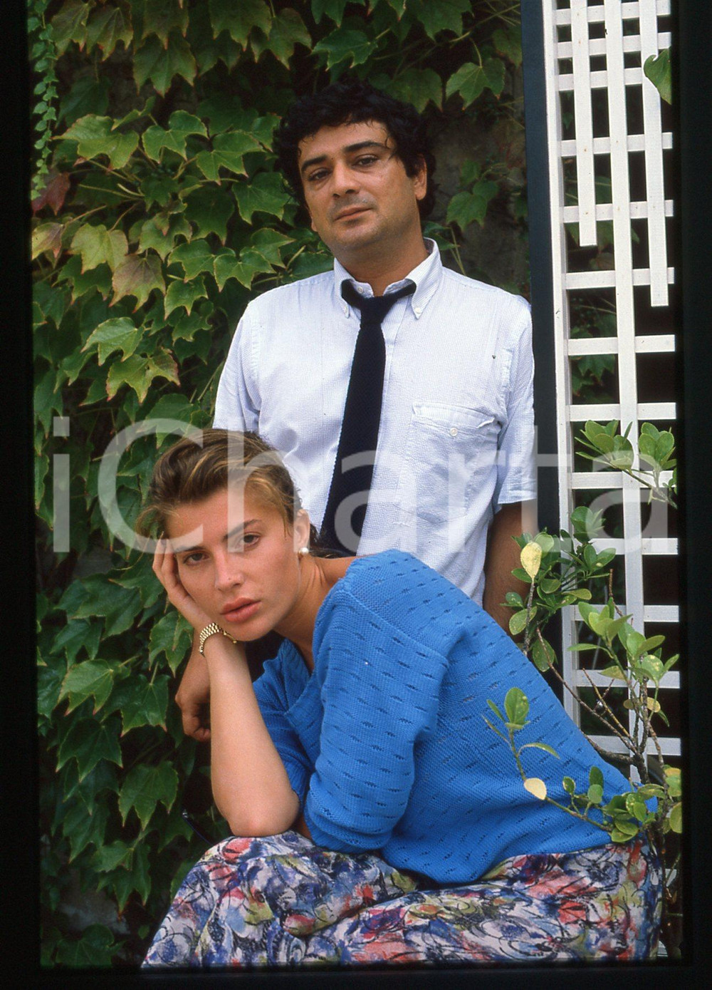 35mm vintage slide* 1985 ca ITALIA CINEMA Victor CAVALLO Ritratto dell'attore 11