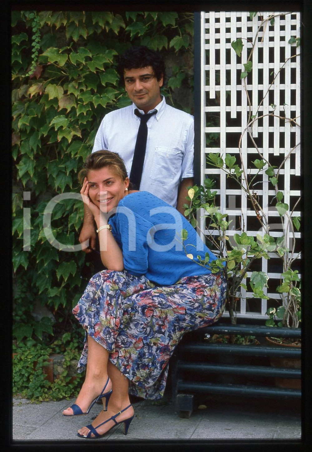 35mm vintage slide* 1985 ca ITALIA CINEMA Victor CAVALLO Ritratto dell'attore 13