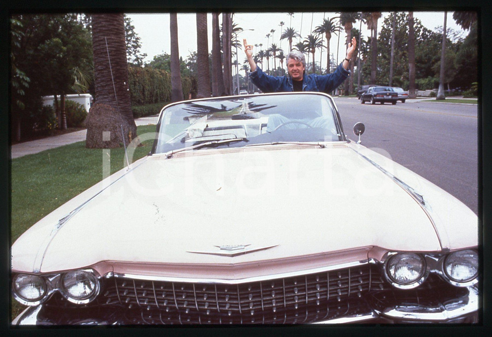 35mm vintage slide* 1989 LOS ANGELES Marc CERRONE Ritratto del cantante (6)