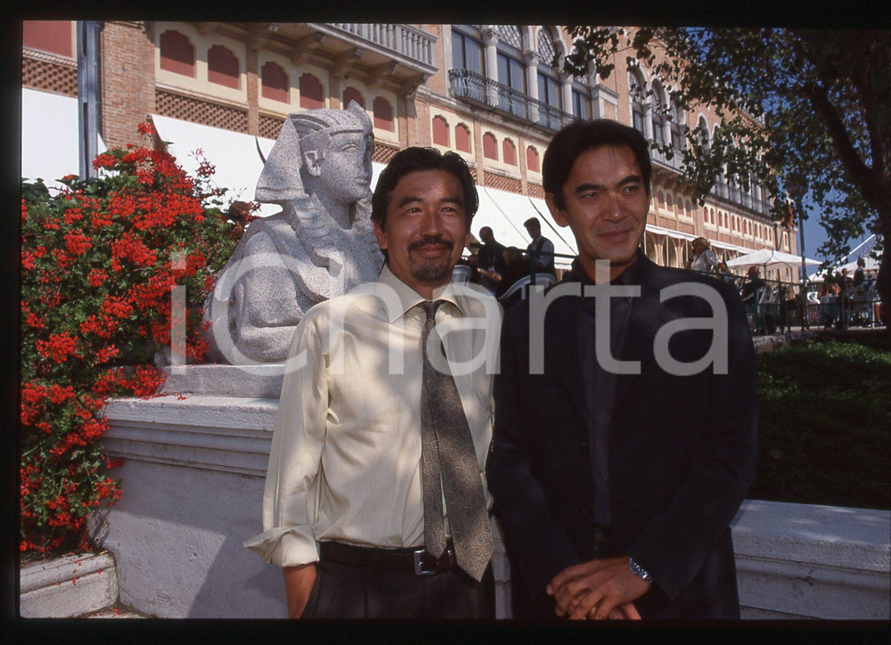 35mm vintage slide* 1999 VENEZIA Hisao KUROSAWA Toshiro MIFUNE Ritratto (1)