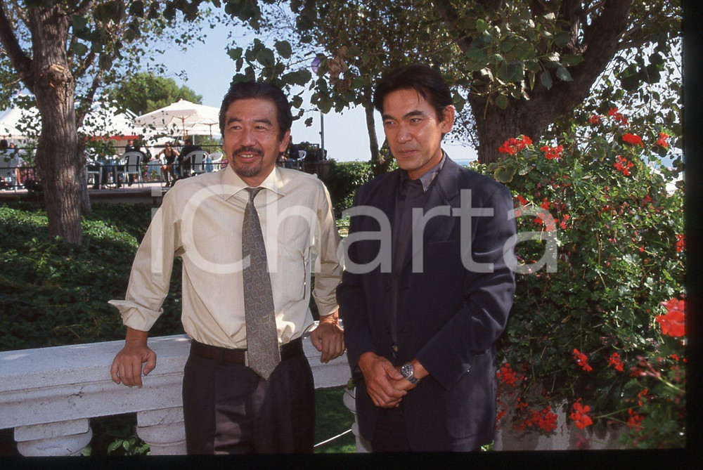 35mm vintage slide* 1999 VENEZIA Hisao KUROSAWA Toshiro MIFUNE Ritratto (4)