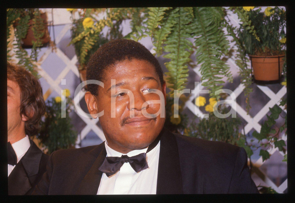 35mm vintage slide* 1988 FESTIVAL DI CANNES Forest WHITAKER Ritratto (4)