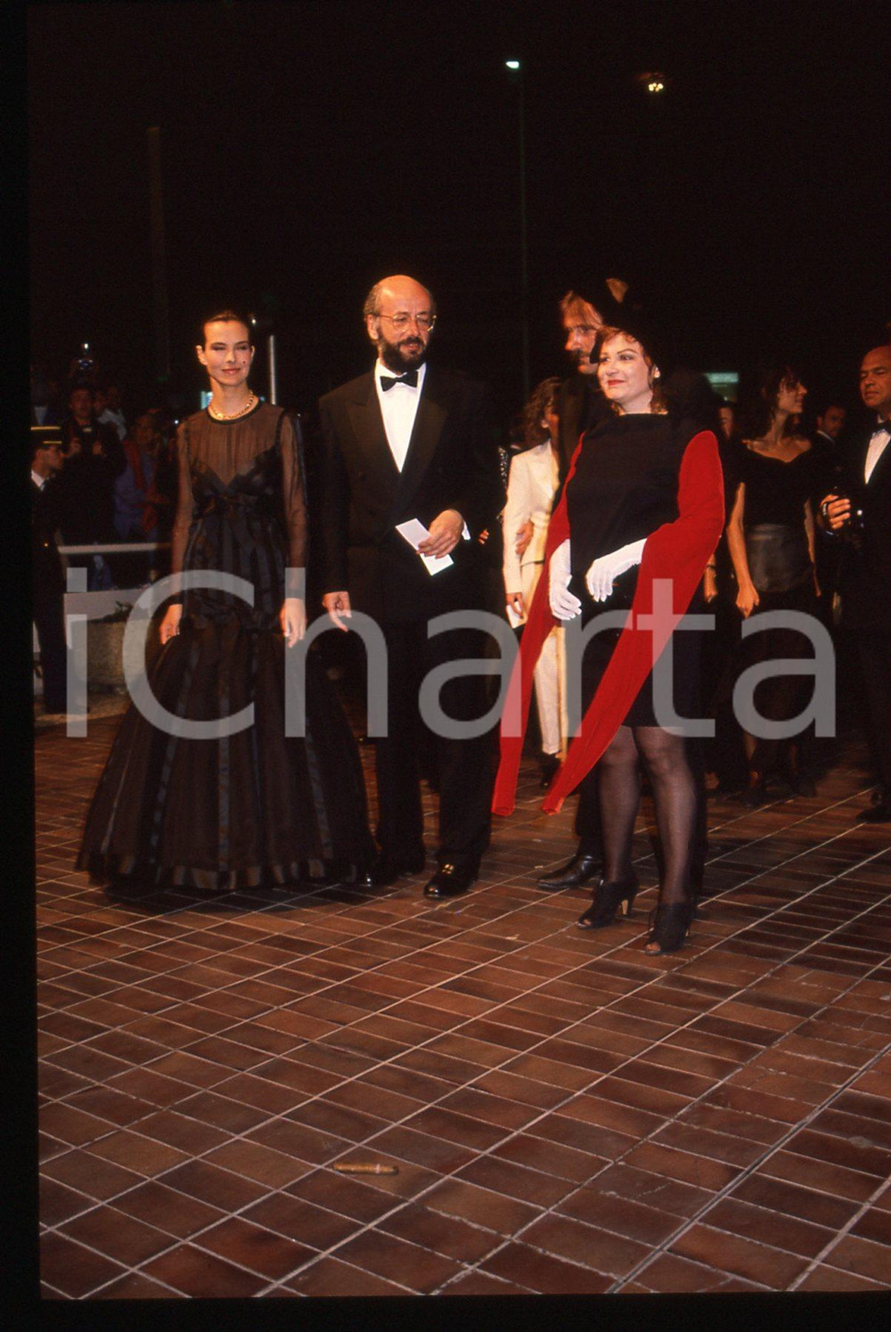 35mm vintage slide* 1989 CANNES Carole BOUQUET Bertrand BLIER Josiane BALASKO 1