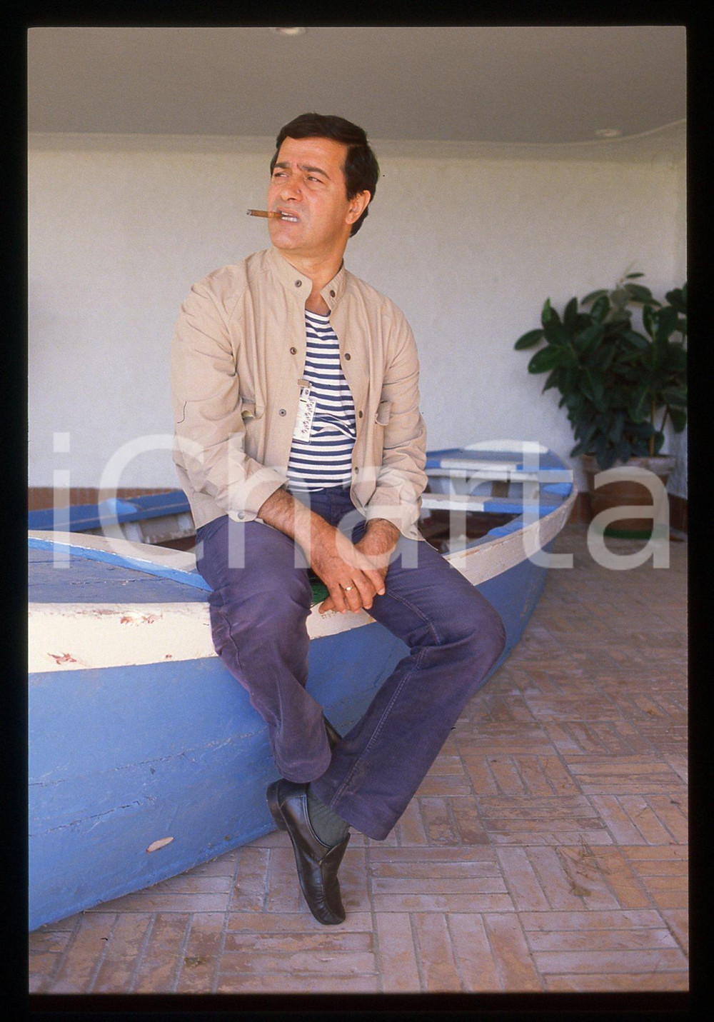 35mm vintage slide* 1986 VENEZIA - Roman BALAYAN - Ritratto del regista (2)