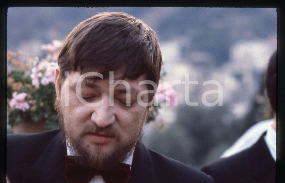 35mm vintage slide* 1979 CANNES Rainer Werner FASSBINDER Ritratto del regista 2